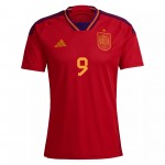 Günstige Fußballtrikots Spanien GAVI 9 Frauens Heimtrikot FIFA WM 2022 Kurzarm